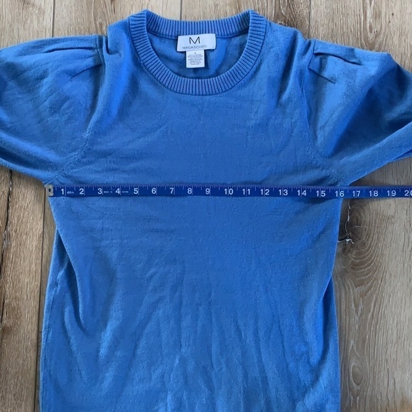 MAGASHONI Light Blue Crewneck Sweater - Picture 10 of 10
